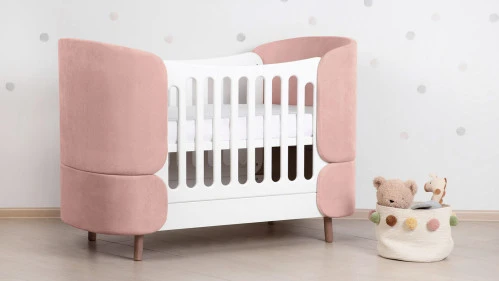 Детская кровать трансформер Polly, цвет розовый 63x133 купить в Новополоцке с доставкой